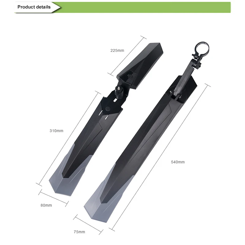 2 шт. велосипедный брызговик горный велосипед 26 27 5 29 дюймов грязи крылья