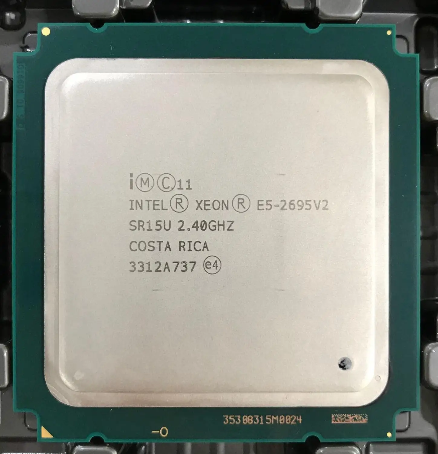 E5-2695V2 Intel Xeon официальный E5-2695 V2 2,40 ГГц 12-жильная 30 Мб LGA2011 E5 2695V2 процессор e5 2695 v2