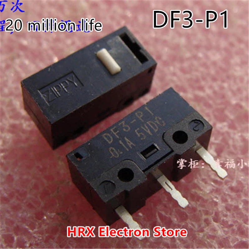 HUANO синяя мышь с белыми точками микрокнопочная кнопка срок службы 20 миллионов 10