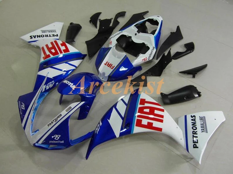 

Новый комплект обтекателей для мотоцикла ABS для YAMAHA YZF-R1 09 10 11 R1 2009 2010 2011 комплект обтекателей Синий Красный FIAT