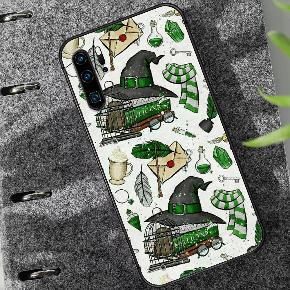 

Harries Potter Phone Case For Huawei P Mate 10 20 30 40 Lite Pro smart Z 2019 nova 5t black Back Luxury Prime Painting Shell