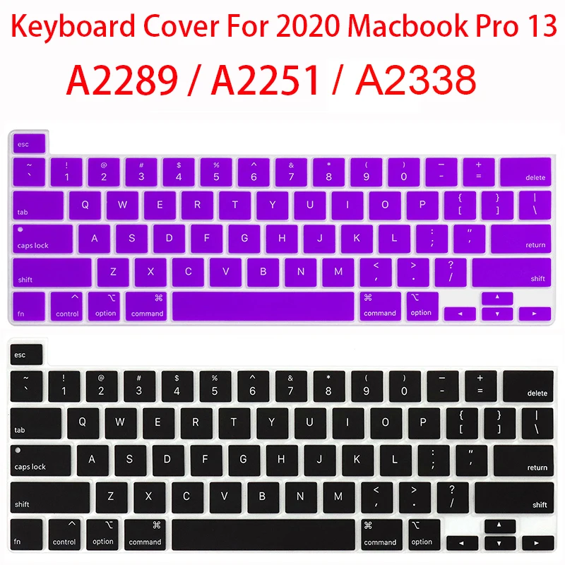 Чехол для клавиатуры в американском стиле 2020 Macbook Pro 13 A2289 A2251 A2338 16 A2141 защитный
