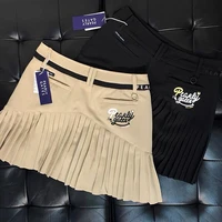 new short golf wear pearly gates soft fabric womens shorts skirt for women quick drying outdoor polyester golf clothes woman