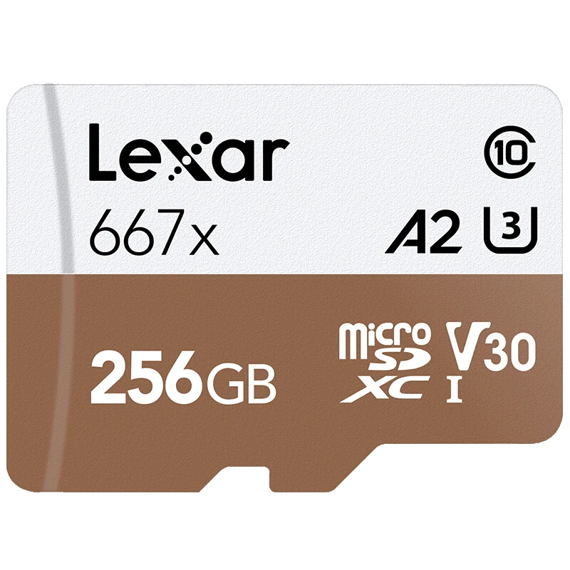 Профессиональная карта памяти Lexar 667x SDXC UHS I Micro SD с адаптером 64 Гб 128 ГБ 256 A2 U3 V30 C10 tf