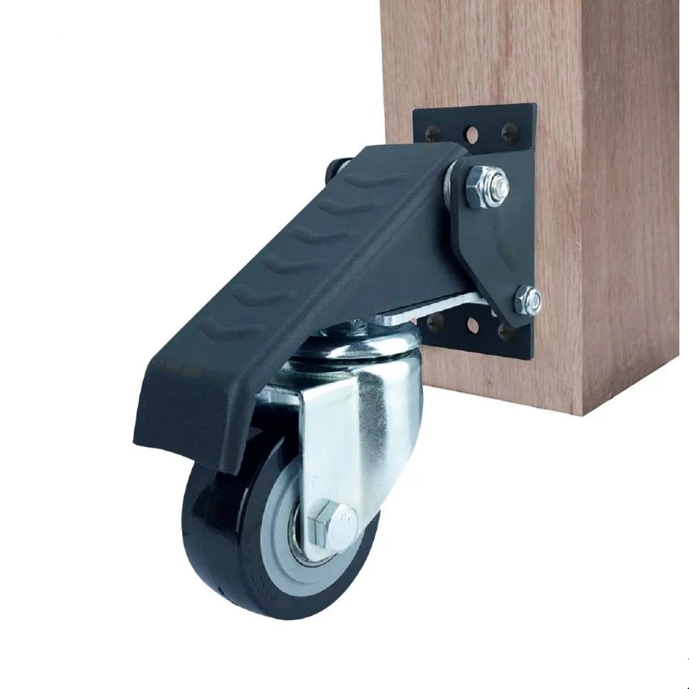 

1pc Upgrade Premium Quality Heavy Duty Workbench Caster Kit 400lbs Woodworking Table Wheel Set