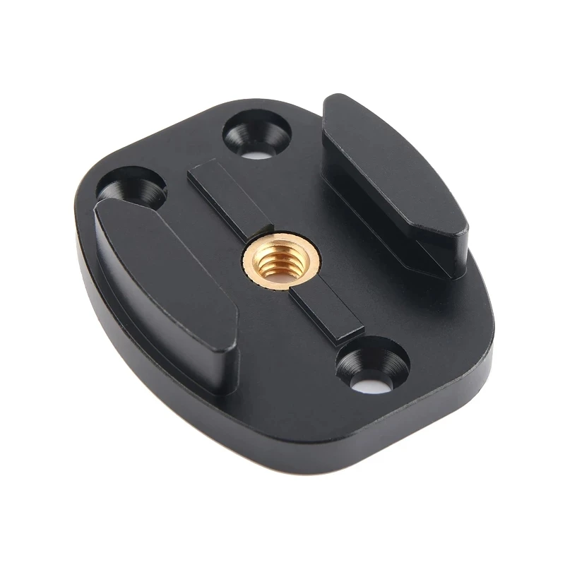 

Metal Quick Releasefor GoPro Accessories Helmet Mount Base Adapter Buckle Tripod Plate Bracket Base For Gopro Hero 10 9 8 74 3