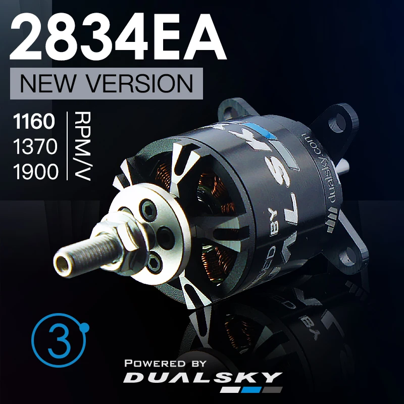 Бесколлекторный двигатель DUALSKY XM2834EA 3-поколение 2216 запасные части для