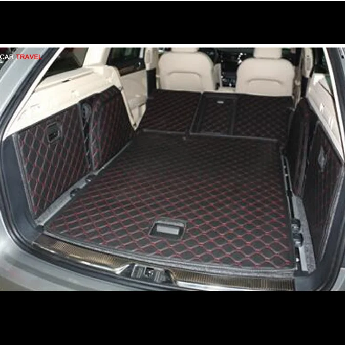

Good mats! Special trunk mats for Skoda Superb Combi 2014-2009 waterproof boot carpets cargo liner for Superb 2012