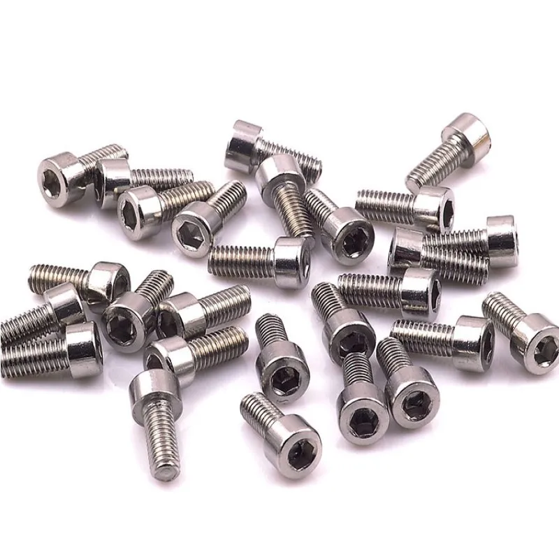 Винты для бутылочной клетки 2 шт. винты из нержавеющей стали горного велосипеда M5