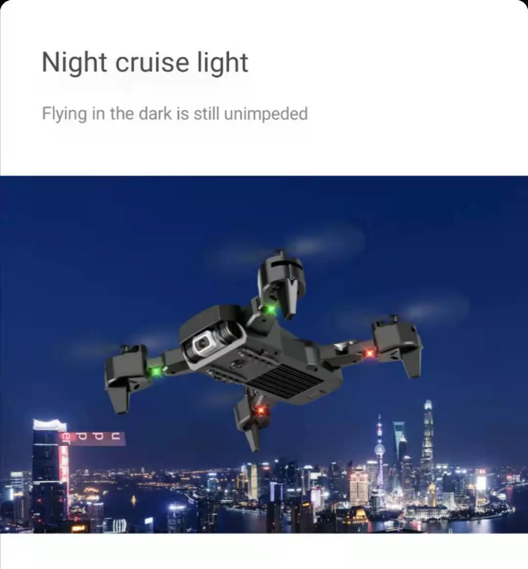 

Remote control UAV 4K high definition aerial photography professional four axis aircraft folding model cross border aircraft toy