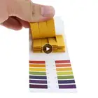 PH тестовые бумажные полоски с Управление воды косметика кислотности Портативный 80 шт.пакет лакмусовый Тест инструменты Новый индикатор универсальный