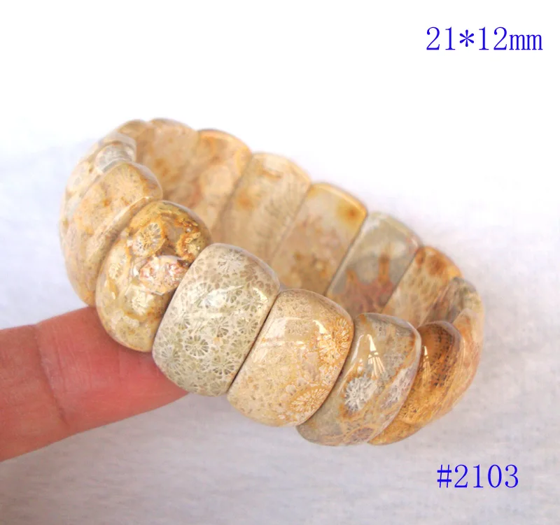 Натуральный коралловый камень овальный бисер браслет для женщин и мужчин