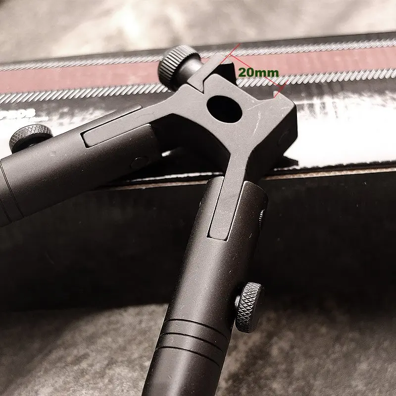 

8-10 M50 Hunting Rifle Bipod - 20mm Rail Barrel Gun Mount Metal Reticle New