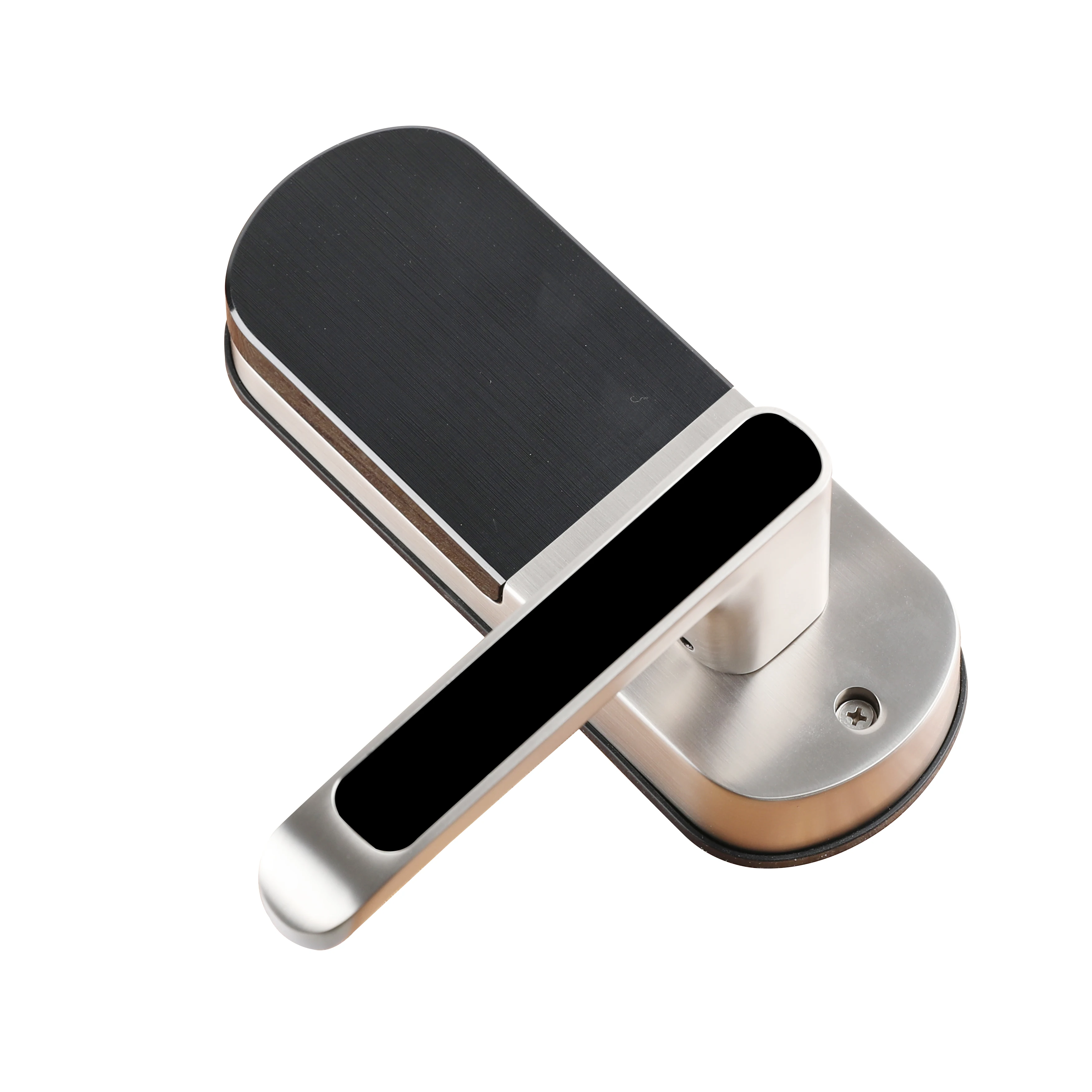 Бесключевой биометрический дверной замок отпечатков пальцев водонепроницаемый