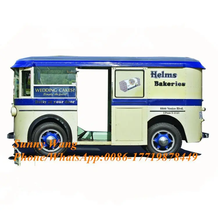 Коммерческий китайский электрический пищевой автофургон kiock/фургон мобильный