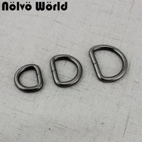 10 50cs old silver 20mm 26mm 32mm inside bags metal round d ring non welded hardware accessories