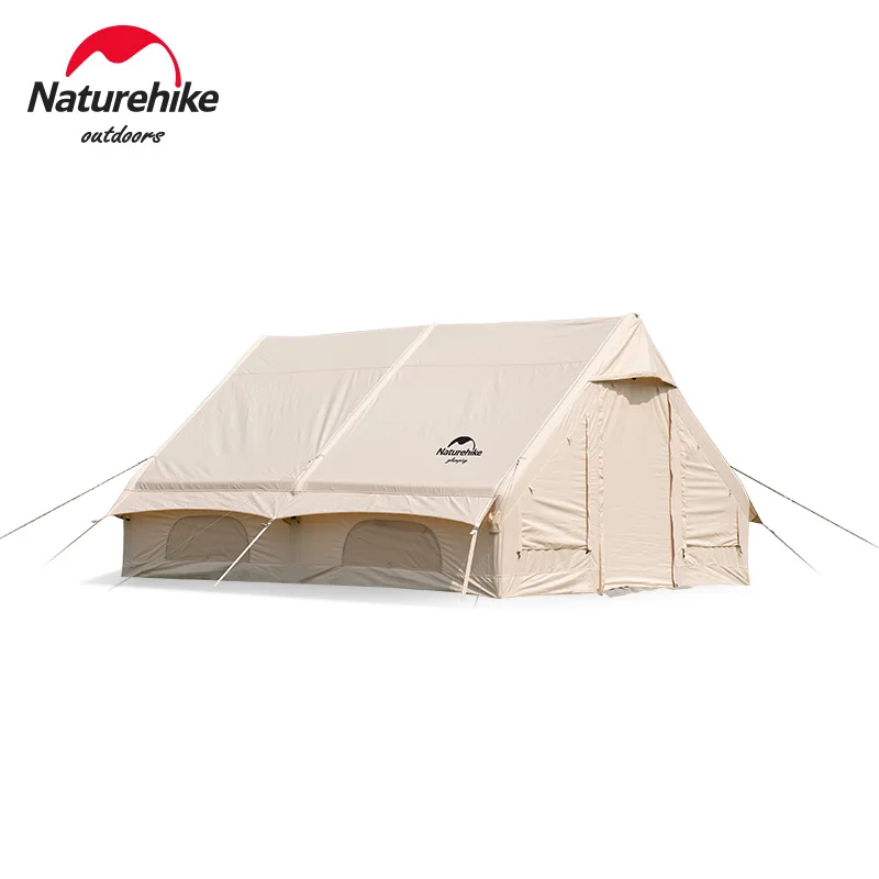 

Naturehike Air 12.0 3-4Person Large Area Outdoor Waterproof Sun Shelter Hiking Traveling Cotton inflatable tent NH20ZP010