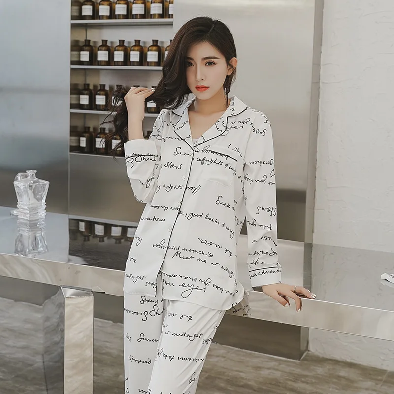 

High quality New satins silk sleepwear women pajamas sets elegance long sleeve trousers women pijamas 3pcs pyjamas sets