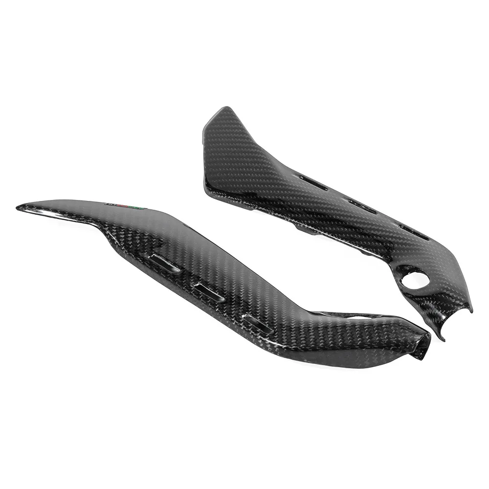 Чехлы для сидений мотоцикла из натурального углеродного волокна боковые