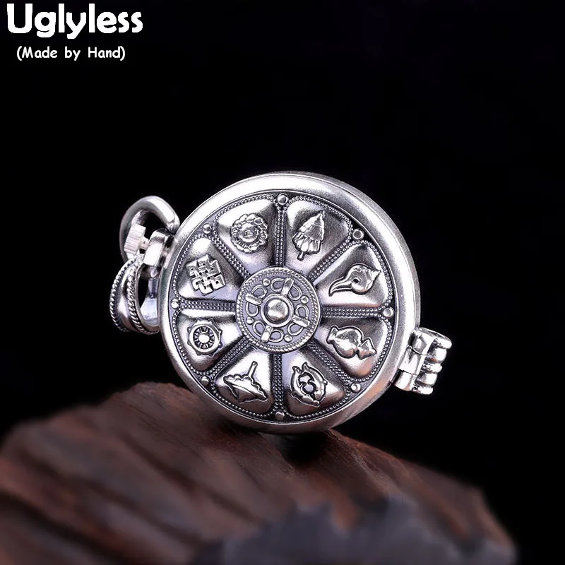 Ожерелье из настоящего серебра 999 пробы с открытой коробкой для женщин