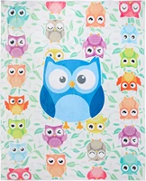owl throw blanket adorable super soft extra owl blanket for toddlers owl blanket warm and cozy throw for bed crib or couch