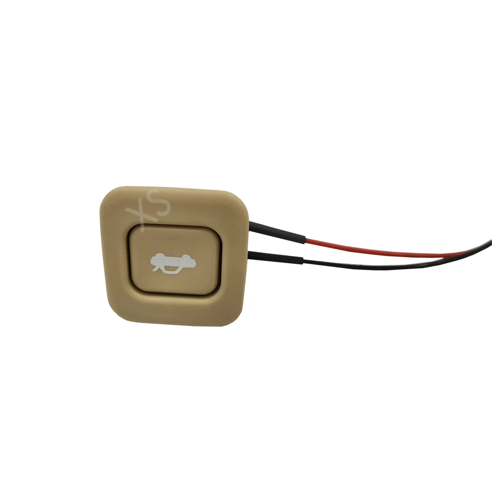 Задний багажник Кнопка открытия дверей переключатель-углеродное волокно Задняя