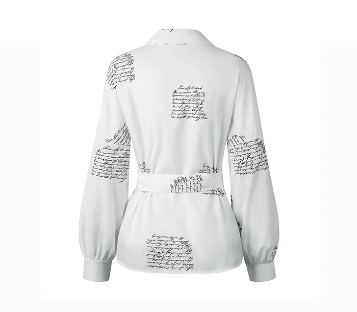 

Zoctuo Top For Women New Autumn Long Sleeve Top Spring Top Slim V-Neck Lantern Sleeve Lace Up Sexy Night Club Party Shirt 2021