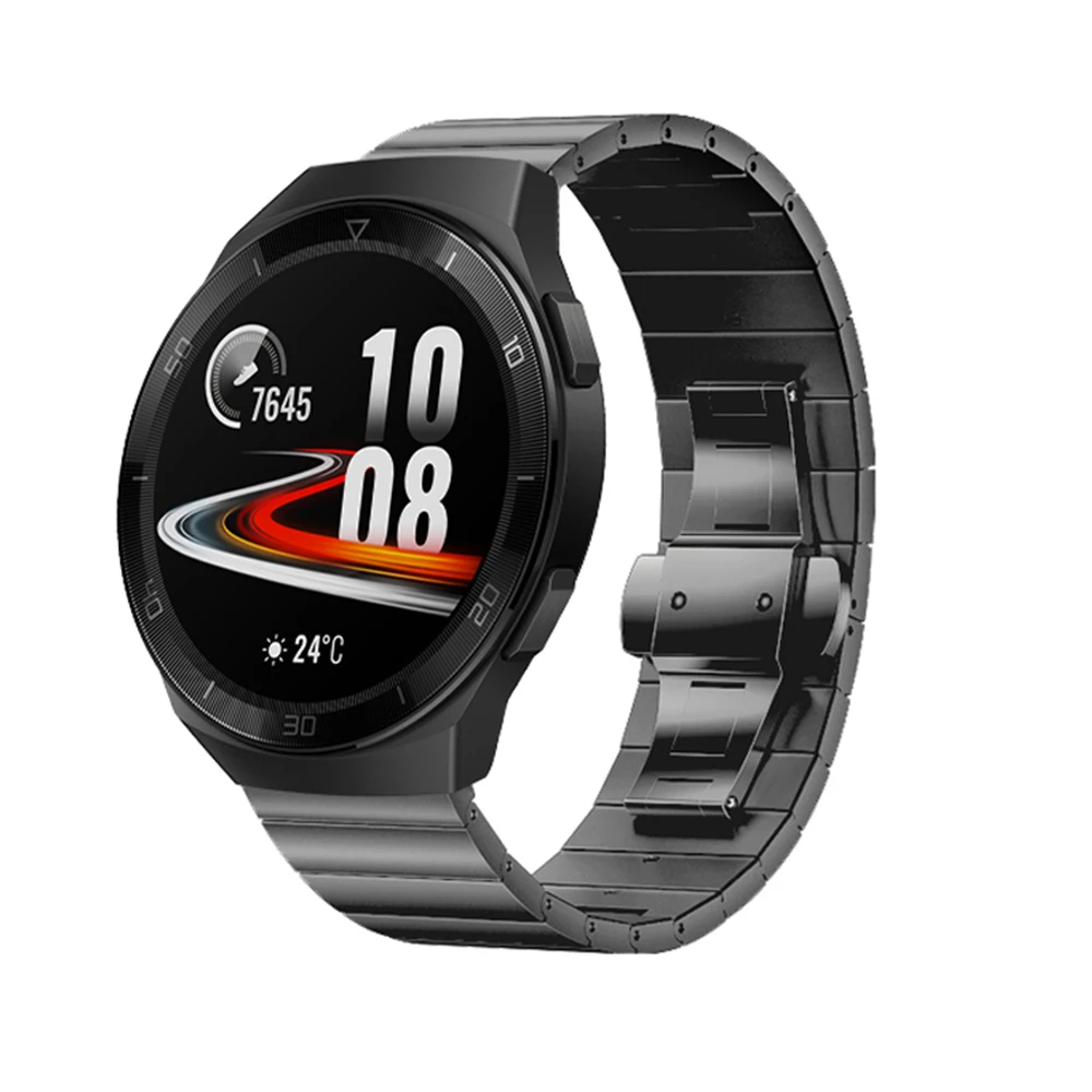 Металлический Ремешок Для Huawei Watch GT2 Pro сменный Браслет из нержавеющей стали для
