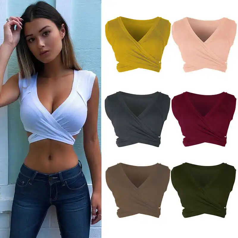 

Женский топ, бюстгальтер, майка, бюстье, укороченный Бралетт, Женская Однотонная рубашка