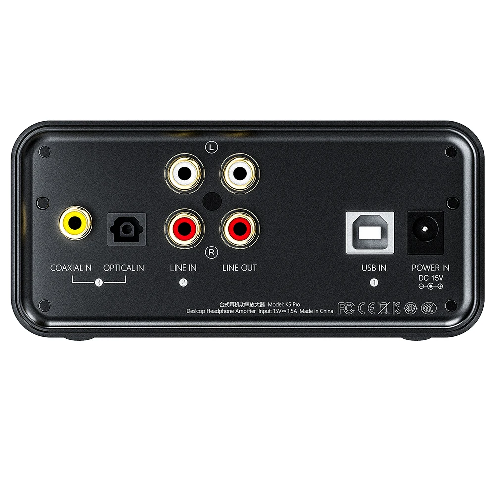 ЦАП и усилитель для дома компьютера FiiO K5 Pro AK4493EQ | 768K/32Bit DSD декодирование