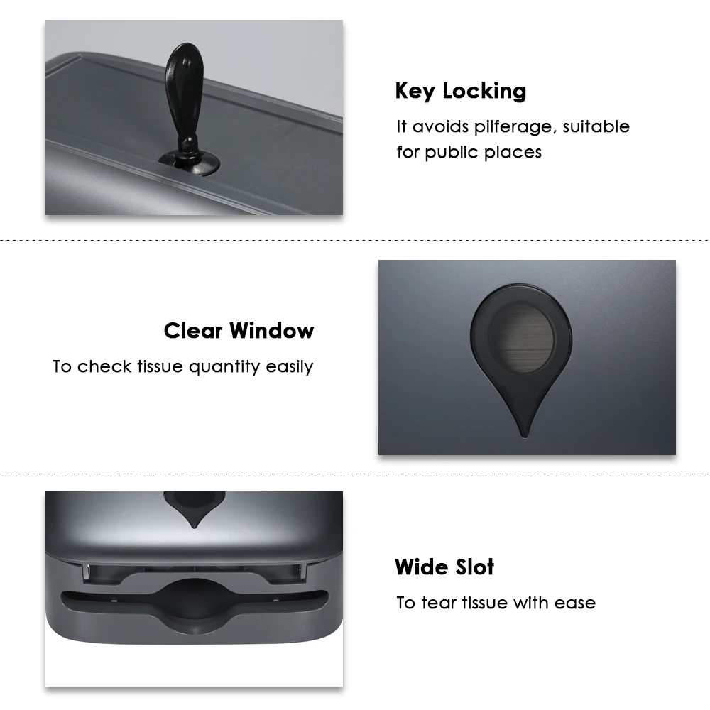 Без сверления держатель туалетной бумаги настенный диспенсер полотенец для рук