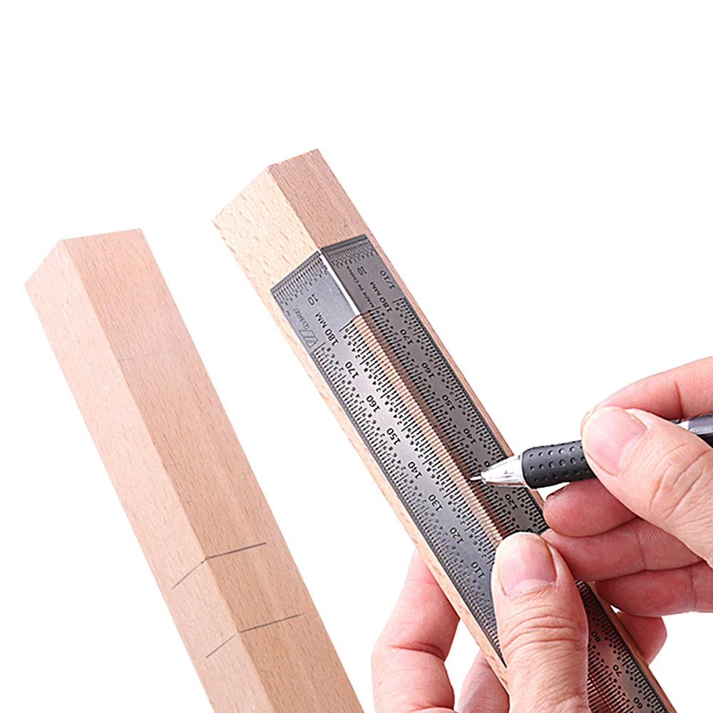 Высокоточная линейка весов Wnew precision T-type Mark Line Gauge разметочная нержавеющий