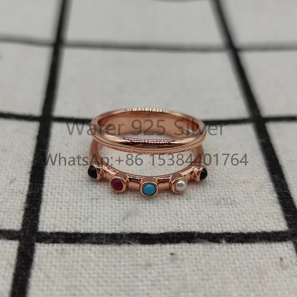 Новинка Высокое качество Anillo Plata 925 красочные кольца для женщин De Ley милые
