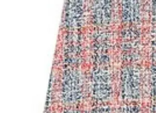 

2021 Spring and Summer Woven Denim Stitching Tweed Women Mini Skirt