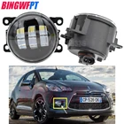 Противотуманные фары 2 шт.пара в сборе, суперярсветодиодный Противотуманные фары для Citroen DS3 2011-2015 для Peugeot 307 хэтчбек 3A 3C 2000-2008