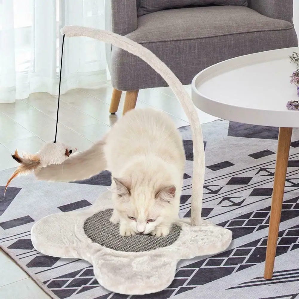 Коврик для кошачьей мебели игровой коврик игрушек подставка котят защитный мыши