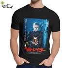 Hellraiser футболка фильмы ужасов с круглым воротником для отдыха летние мужские натуральный хлопок размера плюс футболка