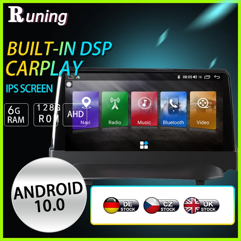 

6G 128G For Ford Fiesta 2008 2009-2016 Car Android Radio Stereo GPS Navigation Auto Multimedia Player IPS Screen Wifi Head Unit