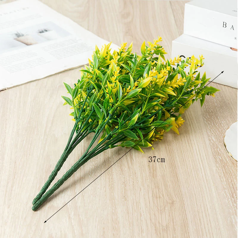 

Simulation Plant Milan Leaves Grass Artificial Flower Home Decoration Wedding Decoration DIY Flower Wall Plant Wall Fake Flowers