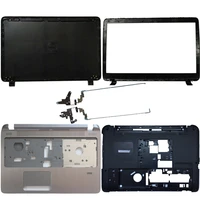 for hp probook 450 455 g2 lcd top cover caselcd bezel coverpalmrest upper no touchpadbottom case cover 791689 001lcd hinges