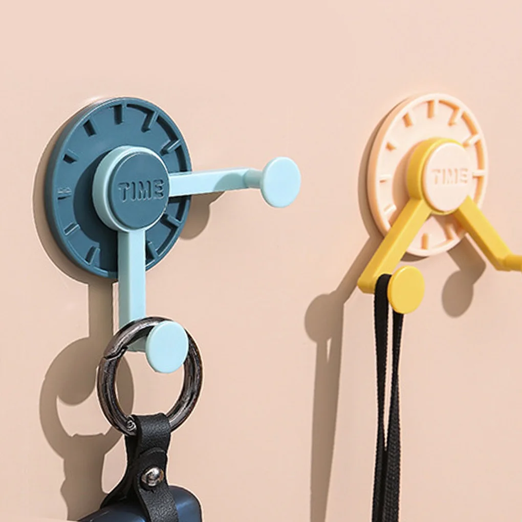 4 шт удар Бесплатная 360 вращающиеся часы крюк творчества Форма крючки для