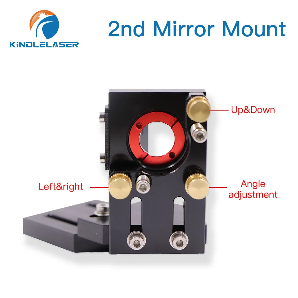 KINDLELASER CO2 зеркальное крепление черное второе лазерное зеркало 25 мм встроенное для