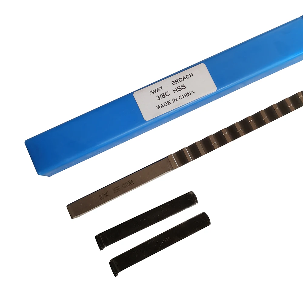 HSS Broach 3/8 C Push Type Keyway дюйм Размер резка для станков с ЧПУ шипами|Протяжка| |
