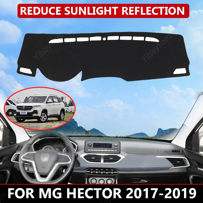 

for MG Hector 2017-2019 Car Dashboard Cover Mat Auto Sun Shade Cushion Pad Interior Protector Carpet Trim Accessories
