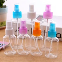 1pcs plastic transparent refillable bottles travel perfume atomizer empty small spray bottle cosmetic container 305075100ml
