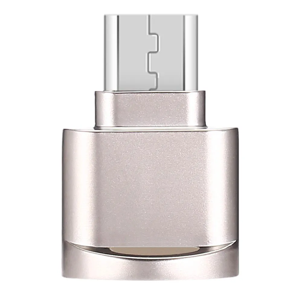 GD VOBERRY сплава USB 3,1 Mirco USB Micro SD TF считыватель карт OTG адаптер для Android мобильного телефона быстрой загрузки - Цвет: GD