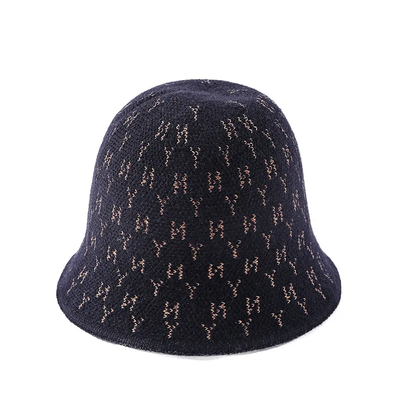 

2020 autumn winters is knitted cap bucket female joker earmuffs leisure warm basin cap cap of south Korean fishermen