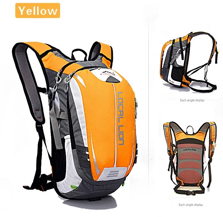 Рюкзак для верховой езды MTB для активного отдыха 18L дышащий рюкзак для верховой езды для езды на велосипеде сумка для велоспорта+ сумка для воды