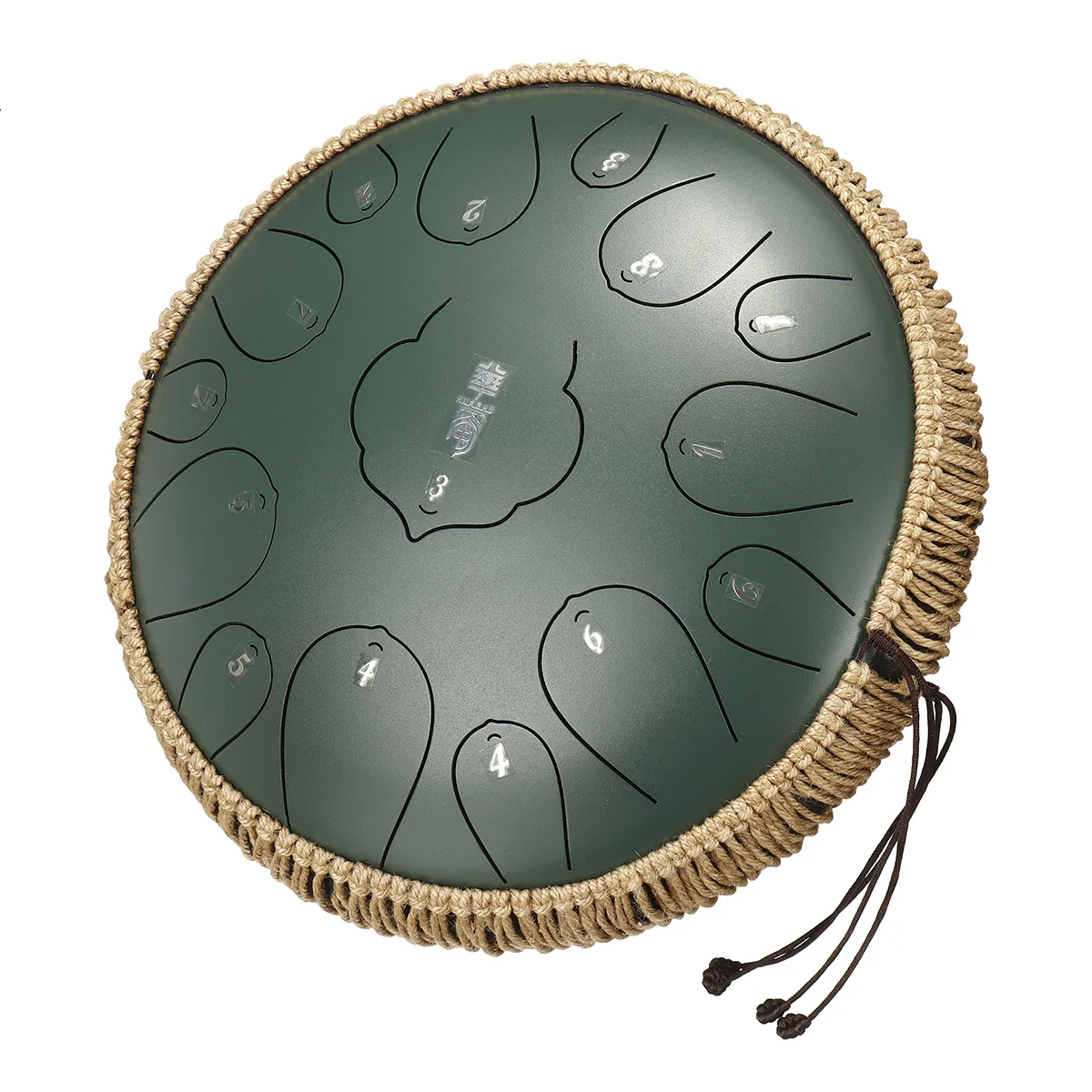 Сталь язык барабан 12 5 дюймов 15 тон Handpan бак перкуссионные музыкальные