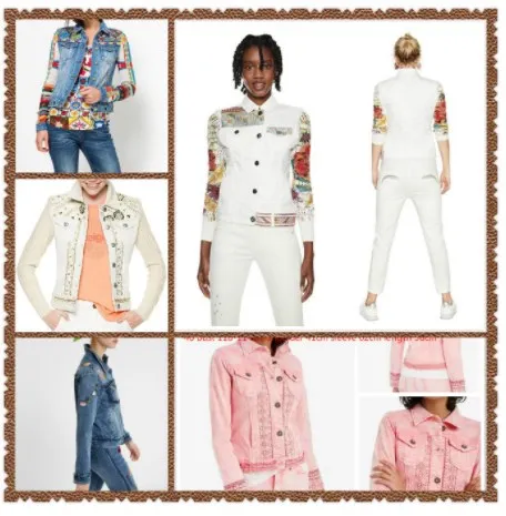 2020 chaqueta de vaquero Vestido en la moda d española|Женские куртки| |